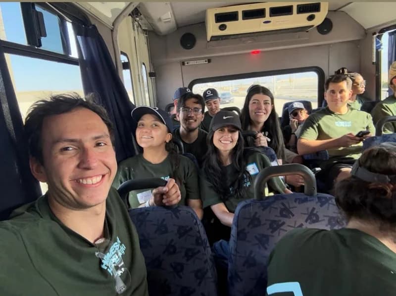 Team celebration moment